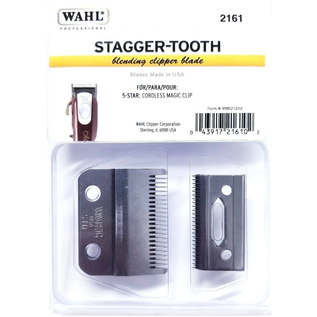 WAHL Stagger Tooth Blending Clipper Blade (C/C Magic Clip Only), 2161