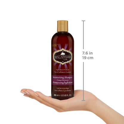 Hask Macadamia Oil Moisturizing Shampoo (12 oz)