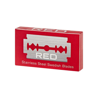 RED Double Edge Blades, 10 pcs Per Packet