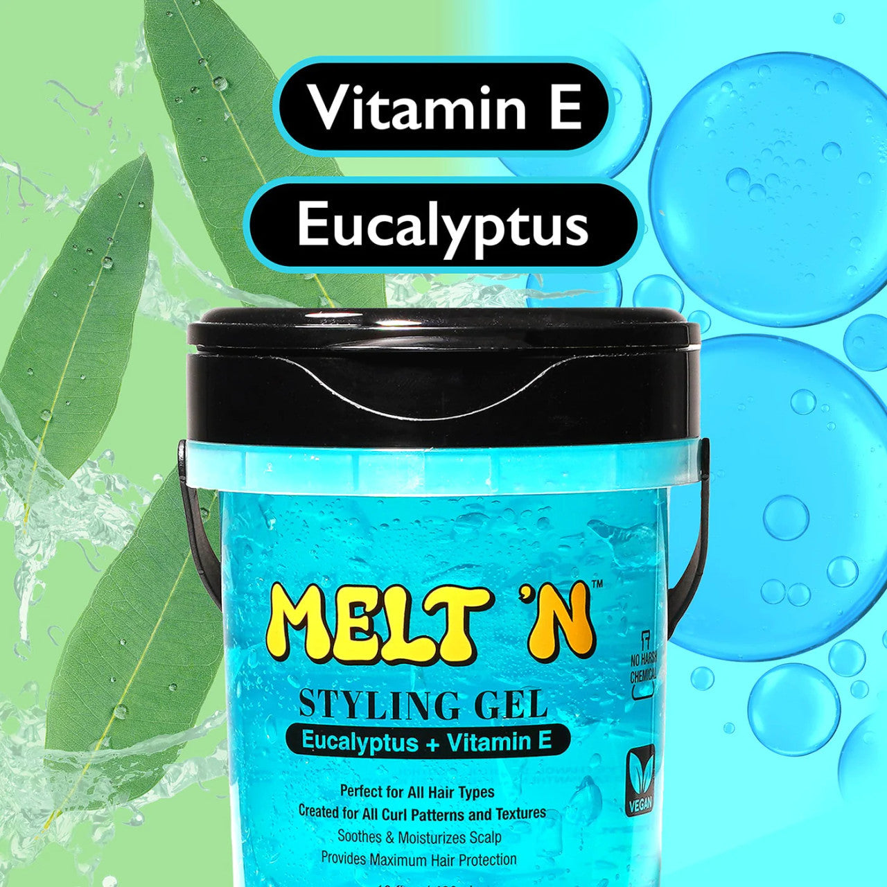 [WHOLESALE] Ebin New York Melt N Styling Gel (16 oz) ( x 12 )