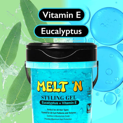 [WHOLESALE] Ebin New York Melt N Styling Gel (16 oz) ( x 12 )
