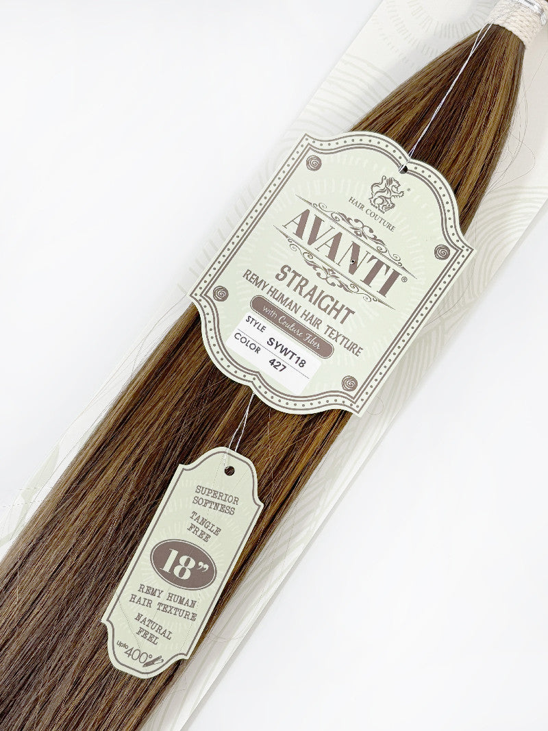 Hair Couture 100% Human Hair AVANTI Texture Natural Weave - Straight (24"-30")