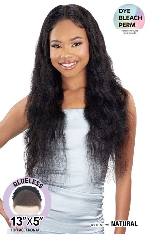 SHAKE N GO Synthetic Glueless HD Lace Front Wig - Glossy (Body Wave 16"-28")
