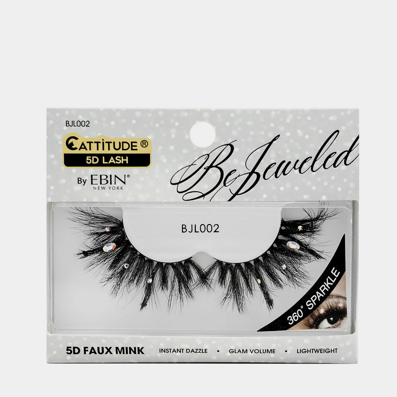 Ebin New York Cattitude 5D BeJeweled Lashes