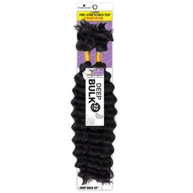 [WHOLESALE] SHAKE N GO Organique Human Hair Blend Braids - DEEP BULK (18"- 22")