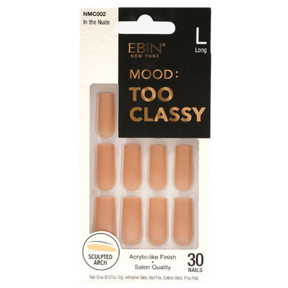 Ebin New York Mood: Too Classy Nails - In the Nude