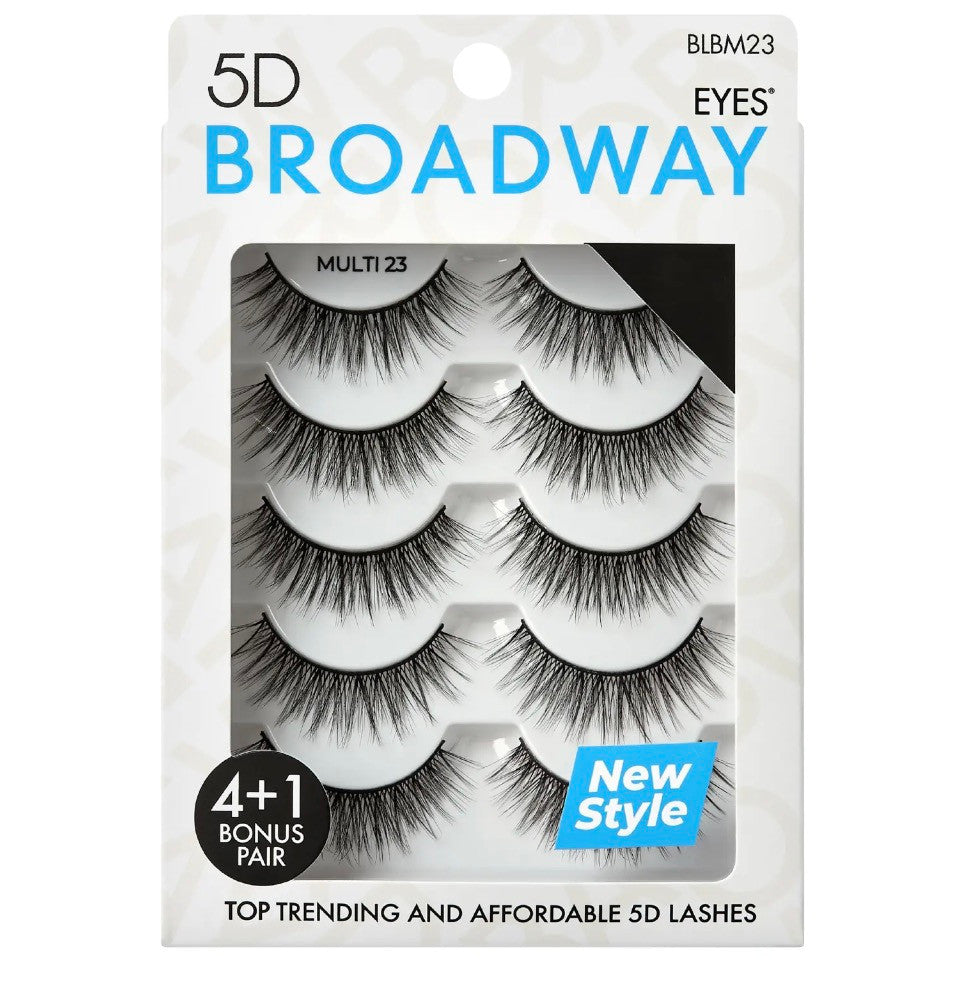 KISS Broadway 5D Lashes 5 Pair Multipack (30 Styles)