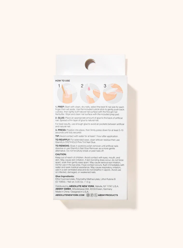 GLAMIFY Iconic French Press On Nails