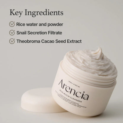 ARENCIA Arencia Rice Mucin Face Cleanser (4.23oz)