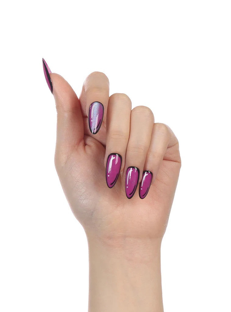 GLAMIFY Clawtoon Press On Nails - Almond Long
