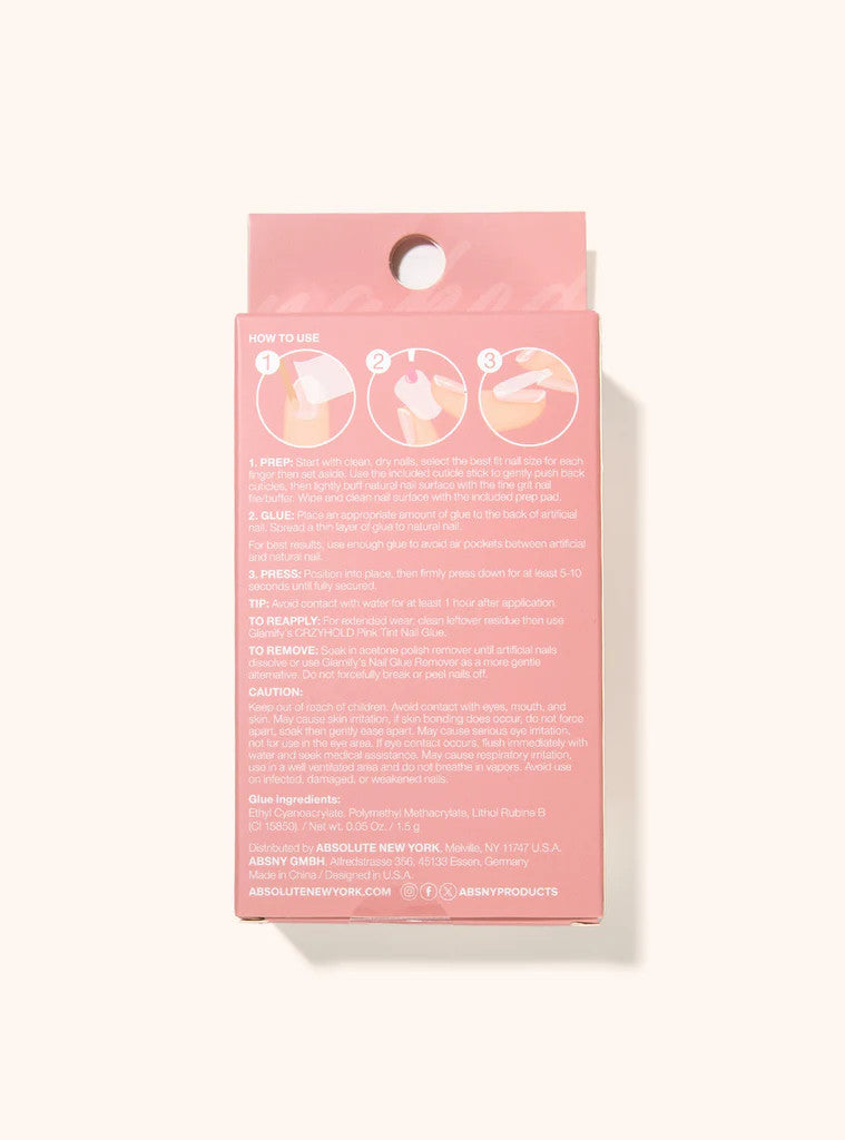 GLAMIFY Naked Press On Nails