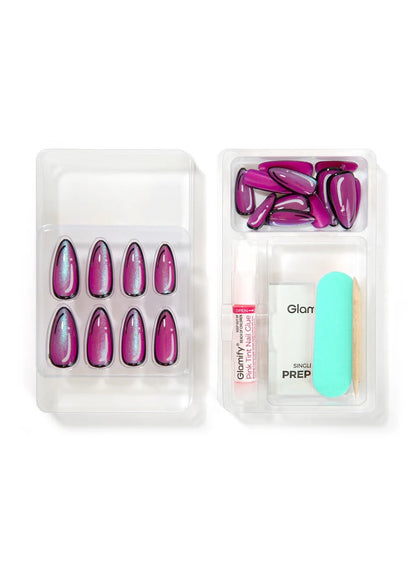 GLAMIFY Clawtoon Press On Nails - Almond Long