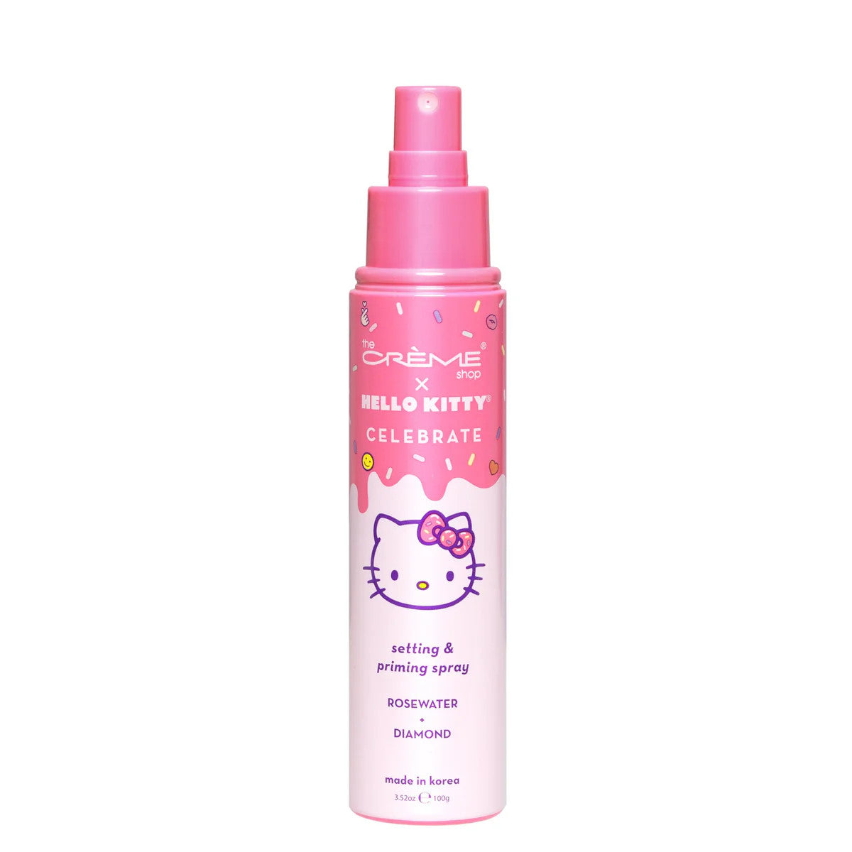 THE CREME SHOP Hello Kitty Celebrate Setting & Priming Spray - Rose Water + Diamond