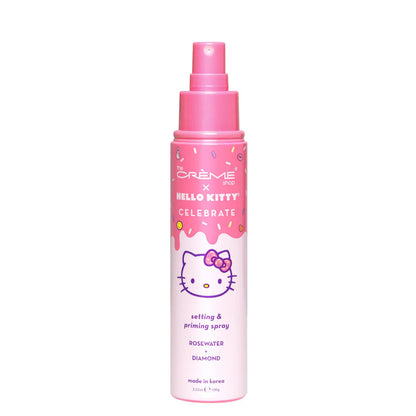 THE CREME SHOP Hello Kitty Celebrate Setting & Priming Spray - Rose Water + Diamond
