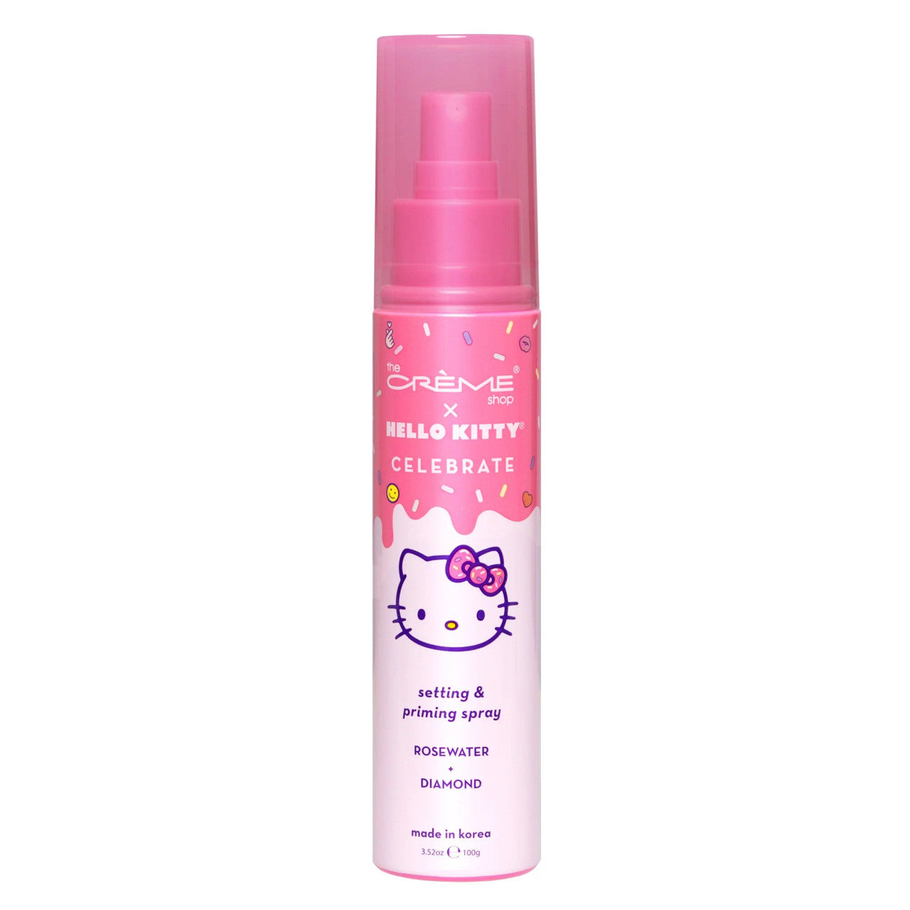 THE CREME SHOP Hello Kitty Celebrate Setting & Priming Spray - Rose Water + Diamond