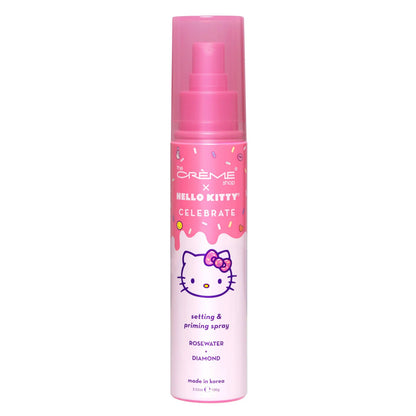 THE CREME SHOP Hello Kitty Celebrate Setting & Priming Spray - Rose Water + Diamond