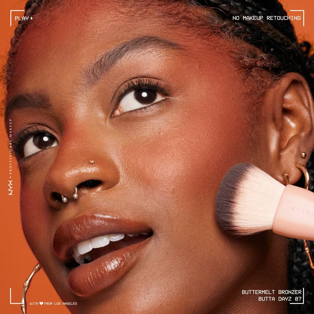 NYX Buttermelt Pressed Powder Natural Finish Bronzer