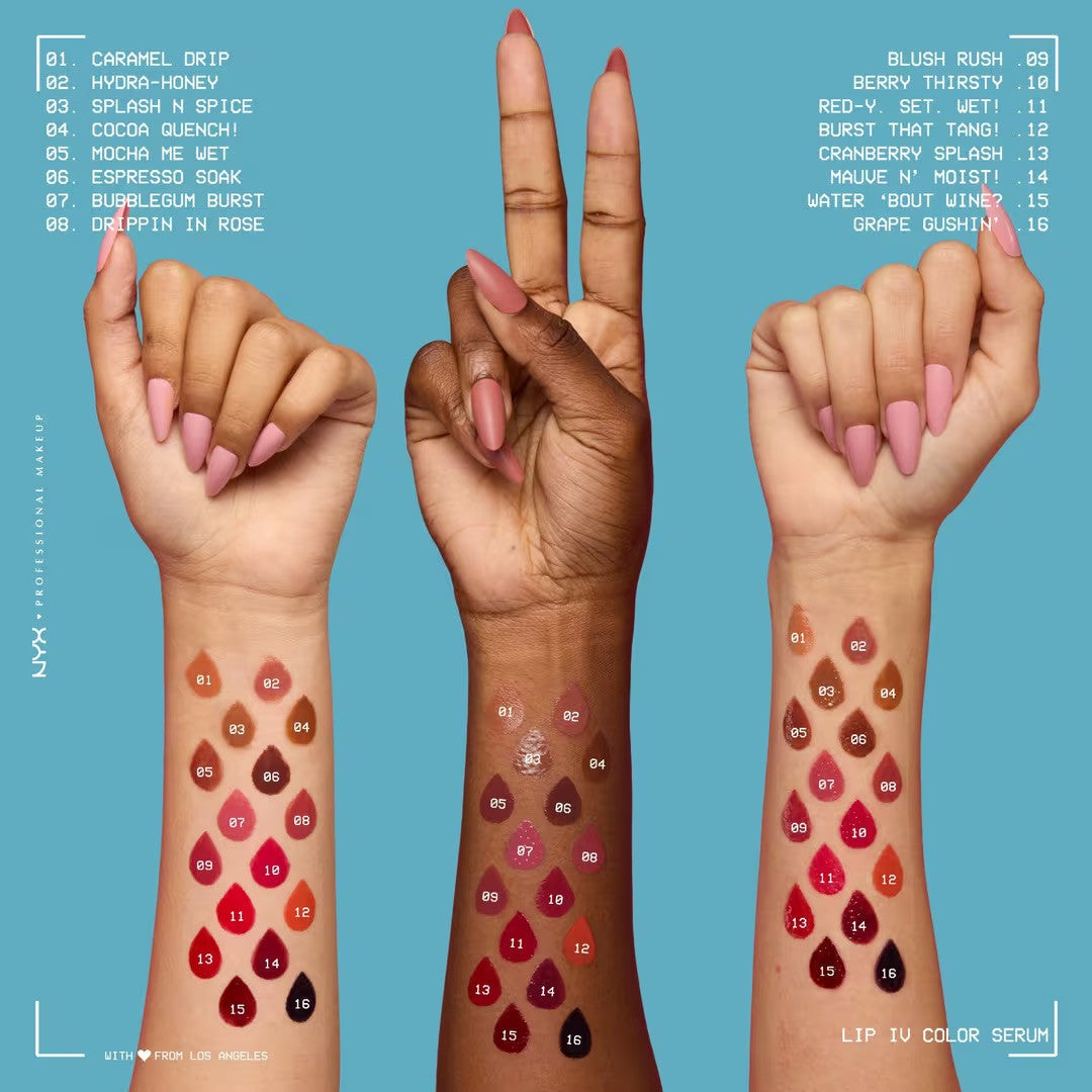 NYX Lip IV Hydrating Lip Gloss Stain