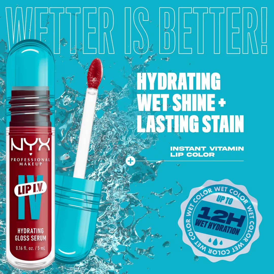 NYX Lip IV Hydrating Lip Gloss Stain