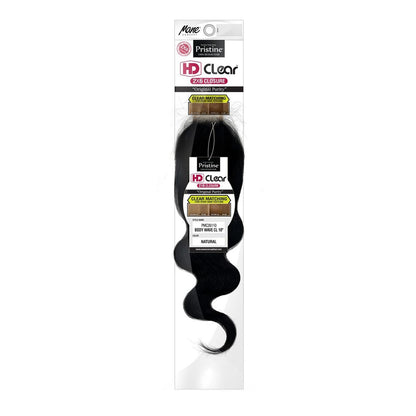 MANE CONCEPT Pristine 2X6 HD Clear Lace Closure - Body Wave (10"-18")
