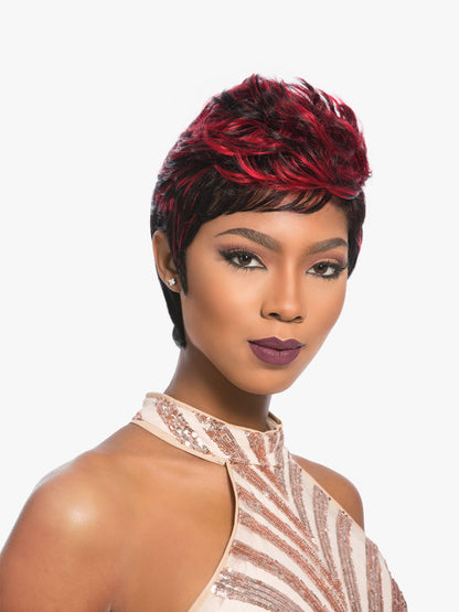 SENSATIONNEL Empire Human Hair C Shaped Curve 27pcs Weave 1/2/3 Inch
