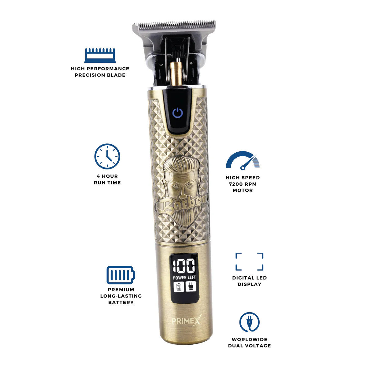 Annie PrimeX Cordless Lithium Outlining Barber Trimmer