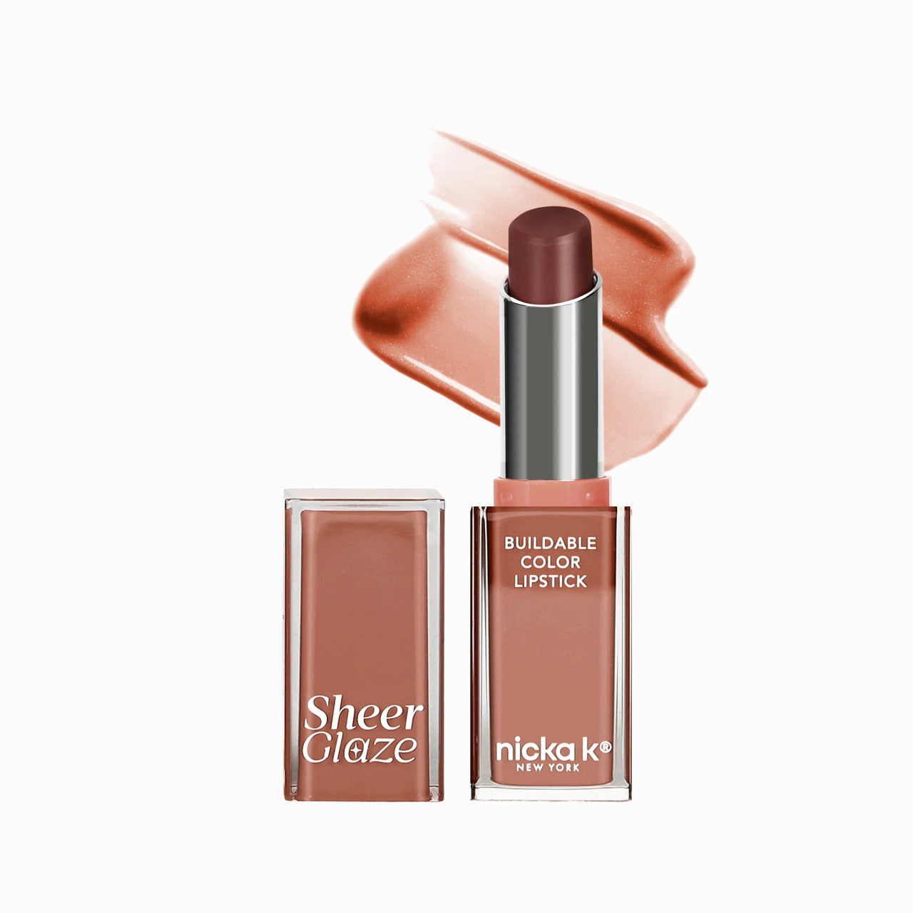 NICKA K Sheer Glaze Lipstick