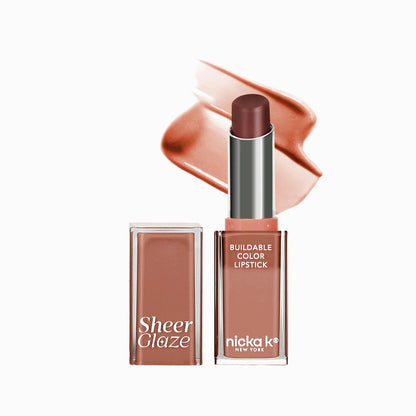 NICKA K Sheer Glaze Lipstick
