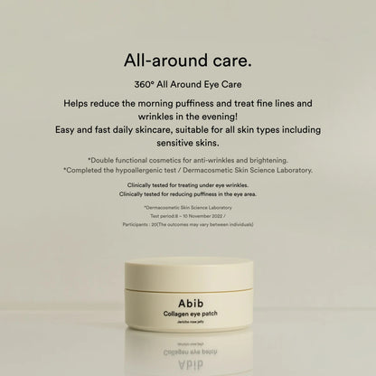[Abib] Collagen Eye Patch Jericho Rose Jelly (60 Patches)
