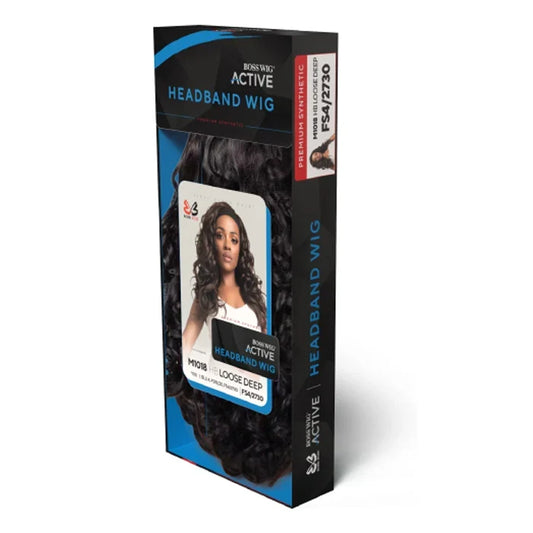 Bobbi Boss Active Headband Wig M1018 - HB Loose Deep