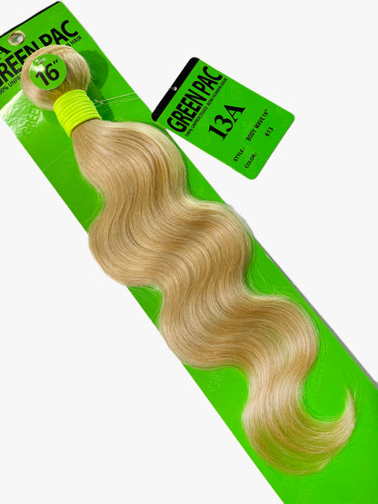 Green Pack 100% Human Hair Single Bundle - 613 Body Wave (10"-28")