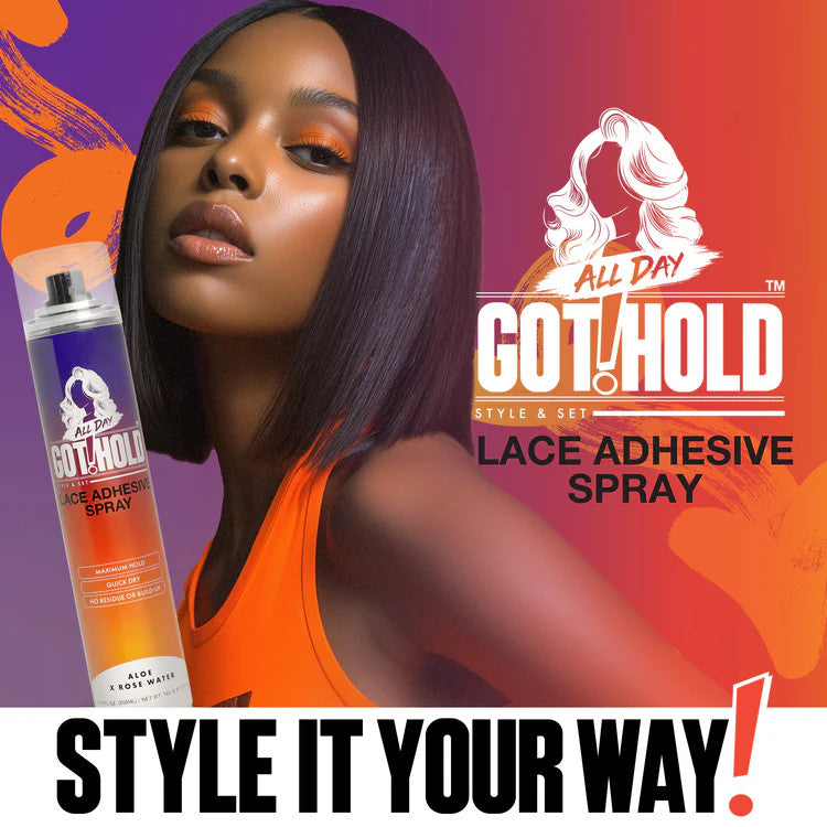 ALL DAY GOT HOLD Wig Adhesive Spray