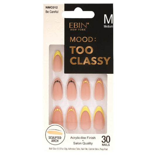 Ebin New York Mood: Too Classy Nails - Be Careful