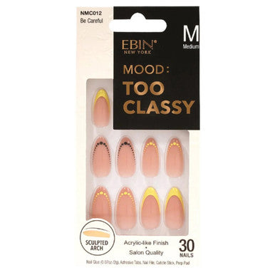 Ebin New York Mood: Too Classy Nails - Be Careful