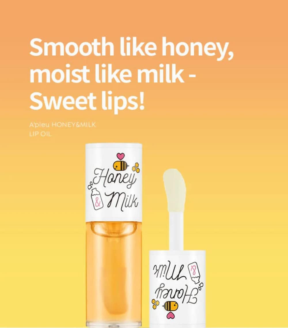 [A'PIEU] Honey & Milk Lip Oil