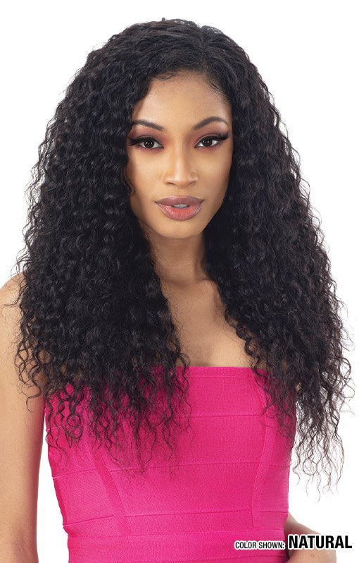 SHAKE N GO 100% Human Hair Wet & Wavy 4x4 HD Lace Closure - Deep Wave 12"