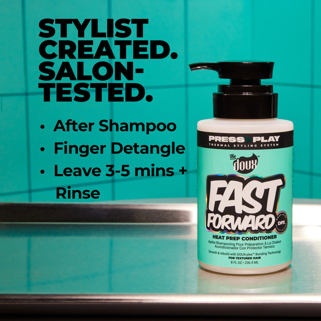 The Doux Fast Forward Heat Protectant Conditioner (8 oz)