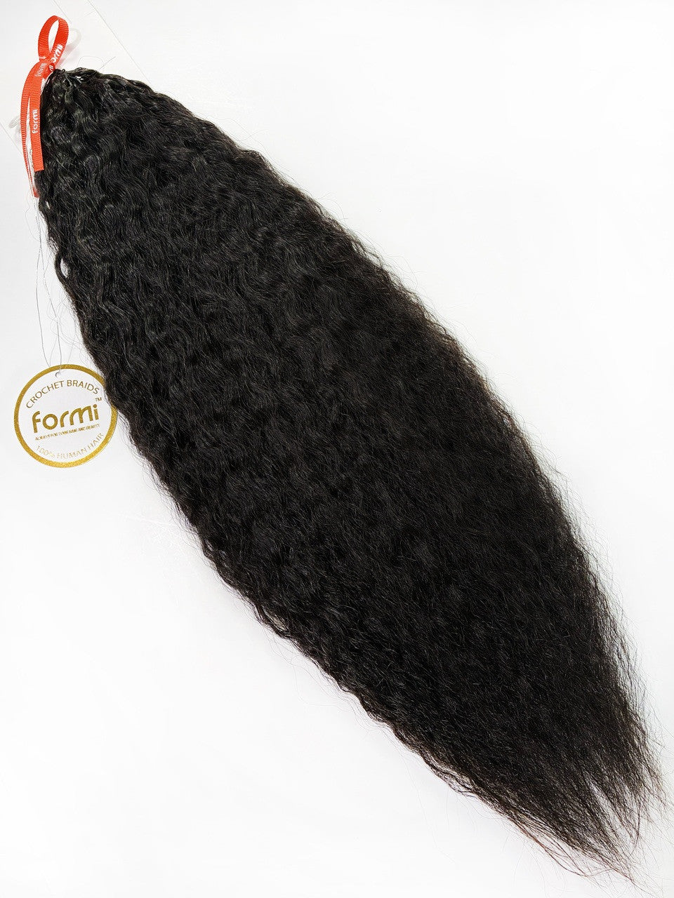 Formi 100% Virgin Hair Crochet Hair - Kinky Straight (14"-24")