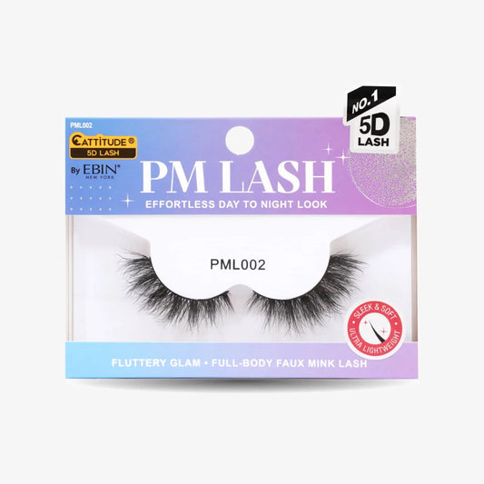 Ebin New York Cattitude 5D PM Lashes- Bold