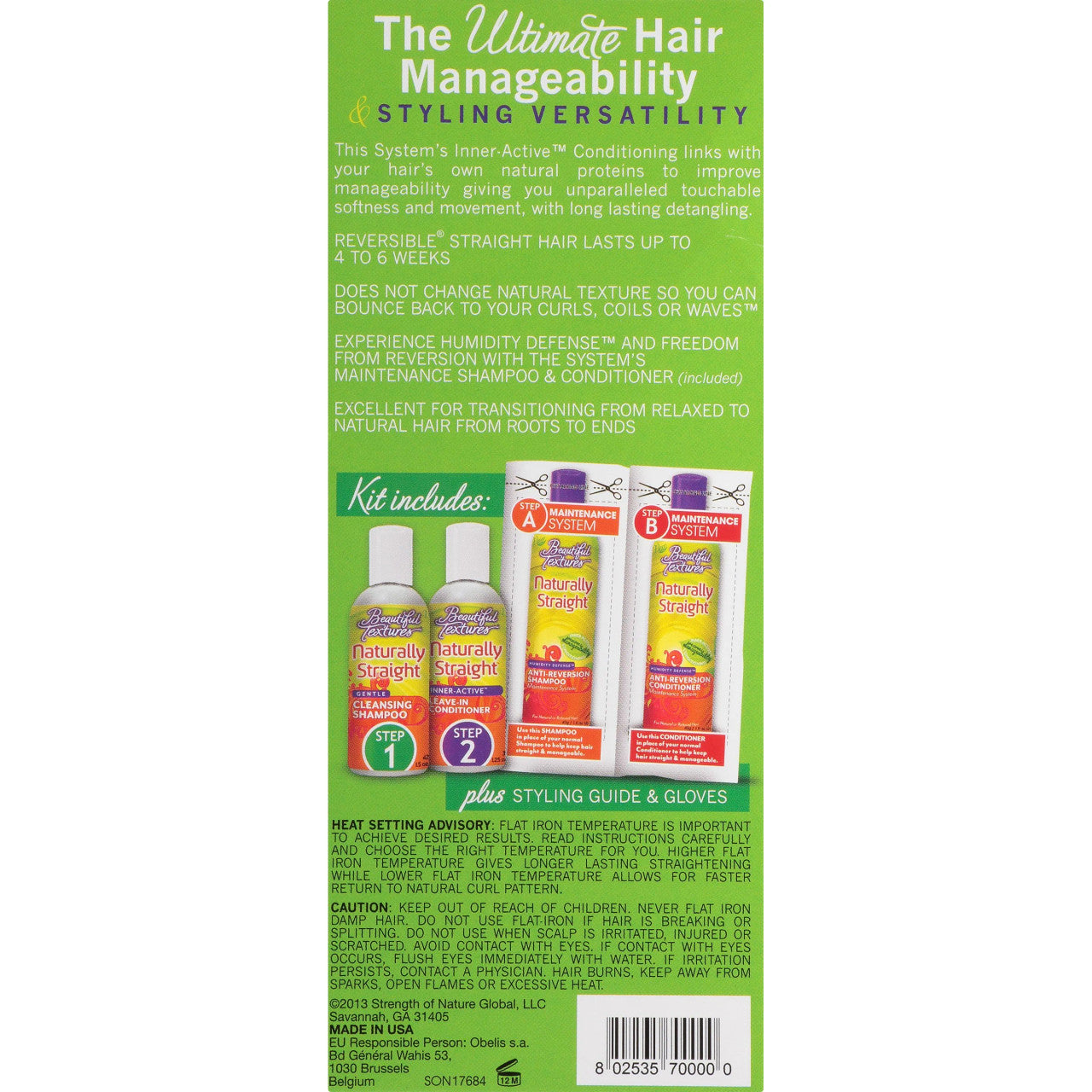 Beautiful Textures Naturally Straight Texture Manageability Kit