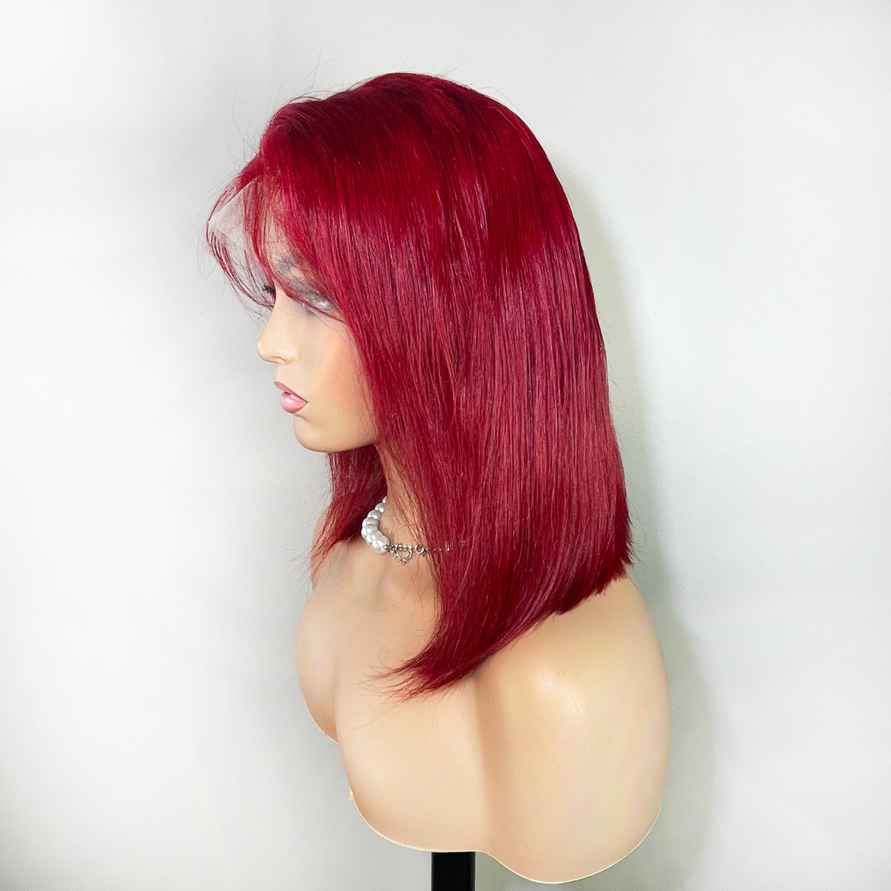 BOMB HAIR 100% Human Hair 13X5 Lace Frontal Bob Wig 12"(530)