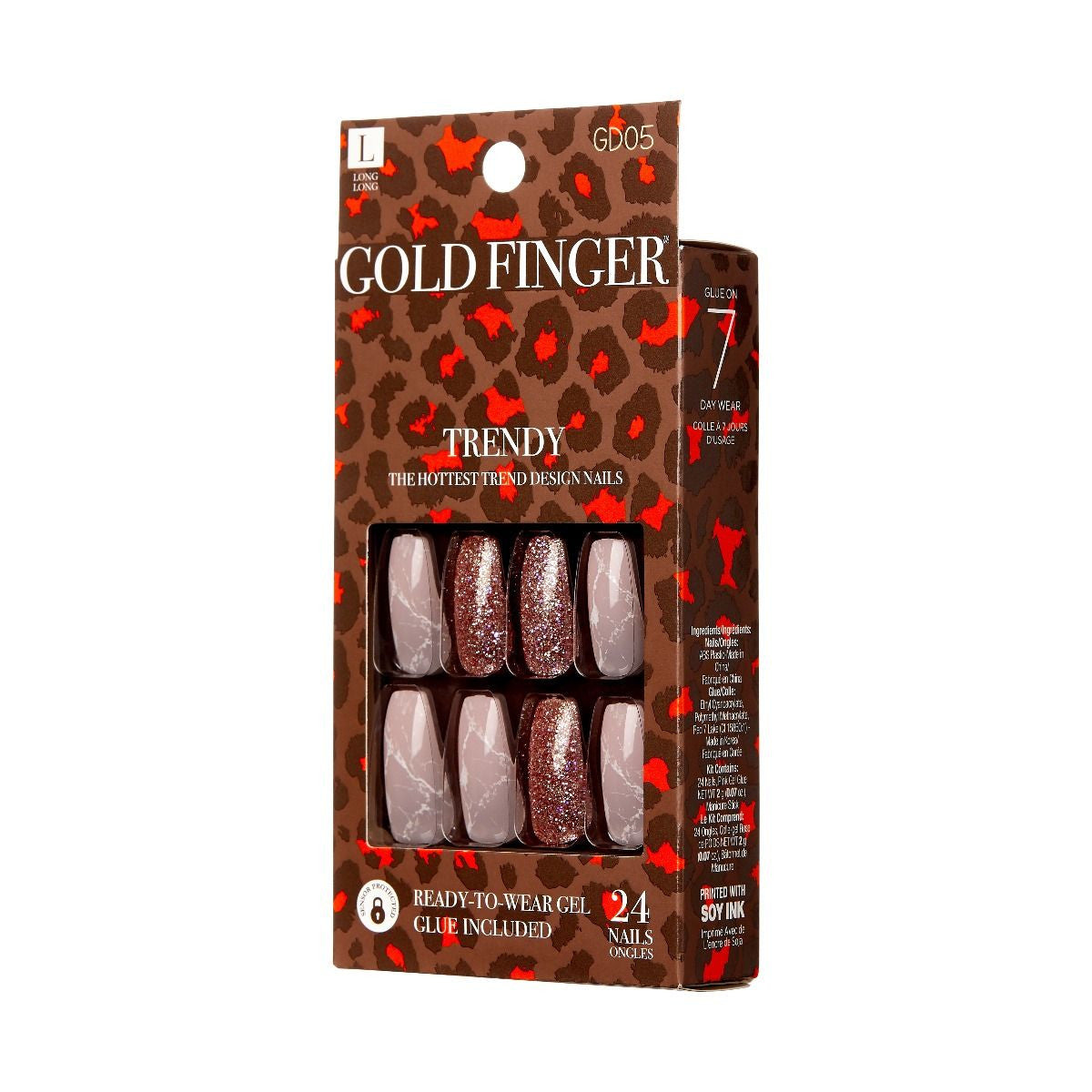 Kiss Gold Finger Trendy - Rose Quartz