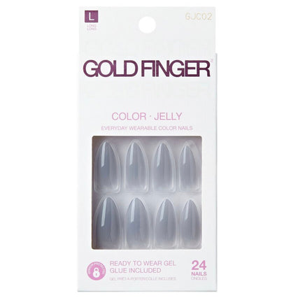 KISS Gold Finger Jelly Nail