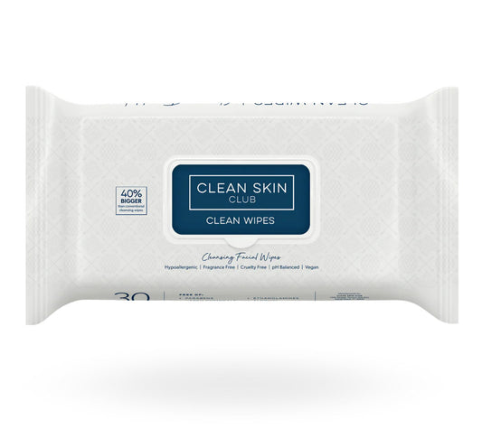 CLEAN SKIN CLUB Cleansing Facial Wipes (30ct)