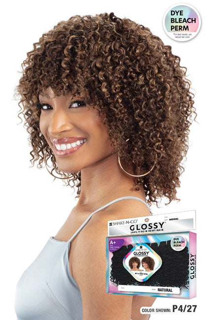 SHAKE N GO Glossy 100% Virgin Remy Hair Multi Pack - Wet & Curly
