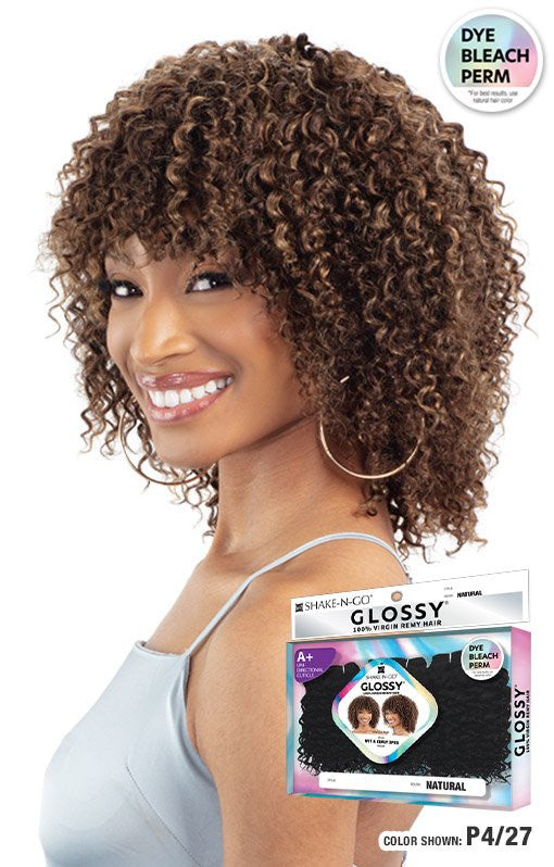 SHAKE N GO Glossy 100% Virgin Remy Hair Multi Pack - Wet & Curly