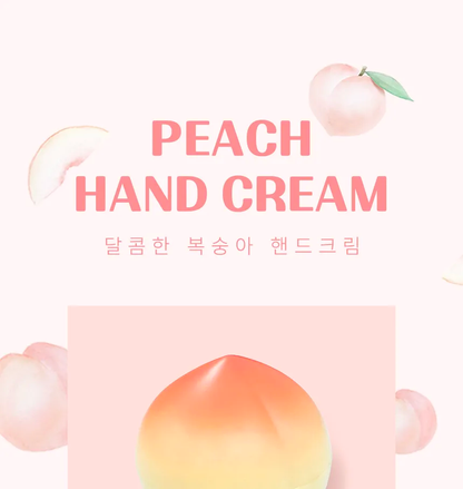 PRETTY SKIN Natural Hand Cream (Peach)