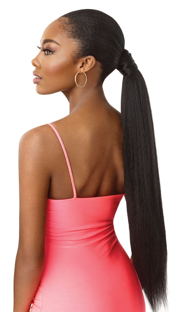 OUTRE Synthetic Pretty Quick Pony - Kinky Straight 24"