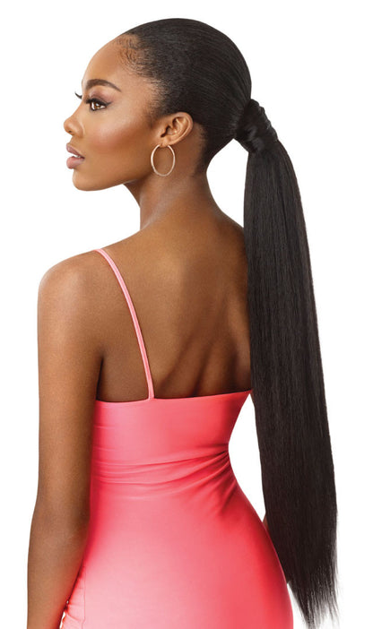 OUTRE Synthetic Pretty Quick Pony - Kinky Straight 24"