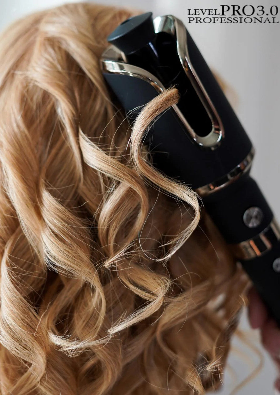 Level Pro 3.0 Professional Curly Q Automatic Revolving Curler